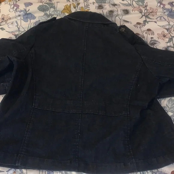 ☆ Talbots petites stretch 16W denim jacket - Picture 6 of 7